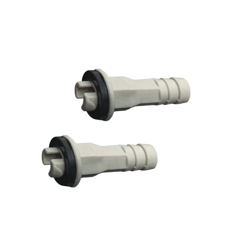 Air Conditioner Connector 2pcs Universal Air Conditioner Drain External Unit Spout for Drain Nozzle Easy to Install 20CC air conditioner connector air conditioner parts air conditioning accessories