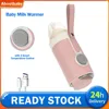 New Milk Heater, Baby Travel Stroller Heater with Control, 3 Bags of Rechargeable Insulated Smart Bottle 1