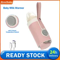 New Milk Heater, Baby Travel Stroller Heater with Control, 3 Bags of Rechargeable Insulated Smart Bottle 1