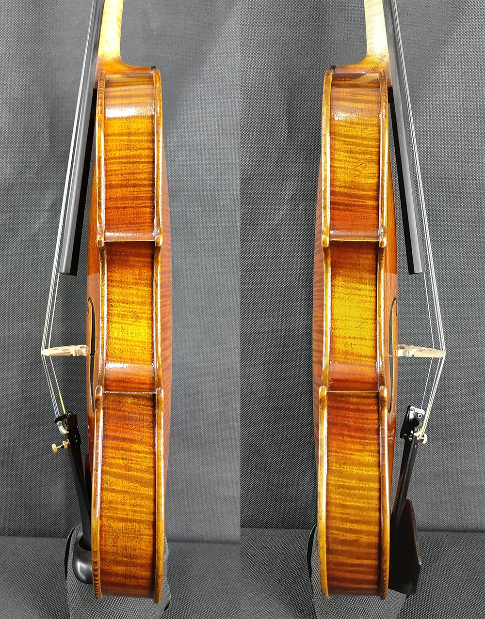 Acoustic Violin Violin Accessories One Piece Back Master II Level Stradivarius Violin Size 4/4 #3339 European Wood Handmade Oil Antiqued Varnish