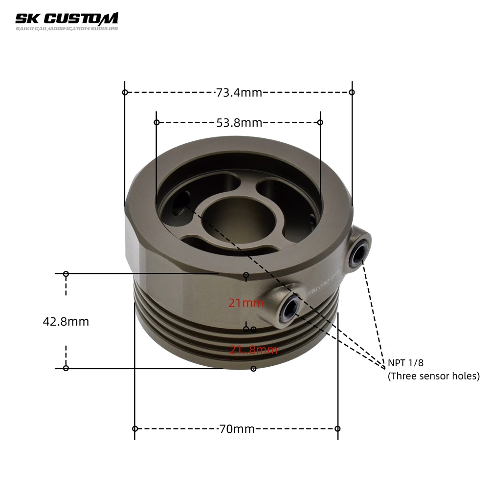 Misuratore Di Temperatura Della Testata Del Cilindro Norxi - Foto 11