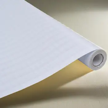 Frosted Privacy Window Film 0.9x50m Self-Adhesive Stripes - Decorative Glass Covering