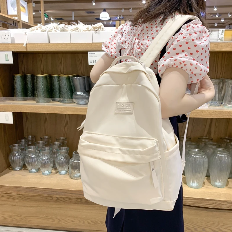 Travel backpack school bag Fashion nylon anti-theft backpack for teenage girls travel shoulder backbag