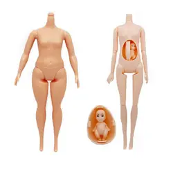 Body For Dolls Kids Toys For Girls Baby Monther Freeshipping Items Mini Accessories For Barbie DIY Children Game Birthday Gifts