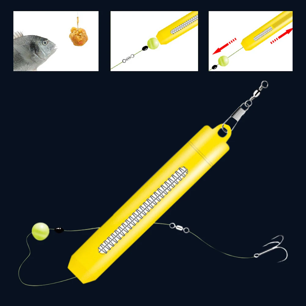 Automatic Fishing Hook Trigger Lightweight Fishing Pole Fixing Spring Fishhook Gear Equipment Accessories for Outdoor Fishing