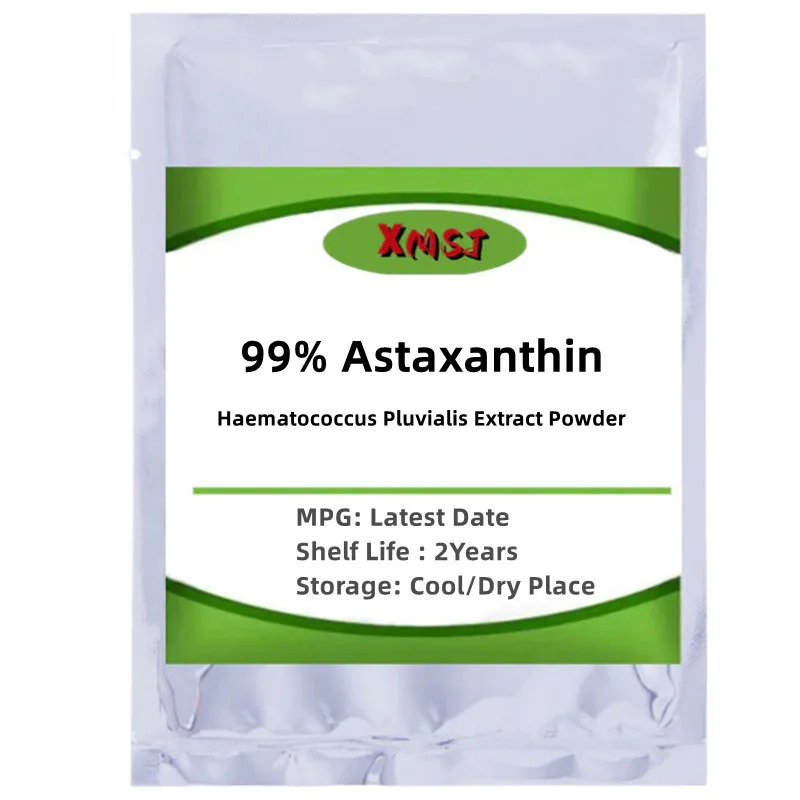 Polvere Di Astaxantina Di Grado Cosmetico, Acqua Di Rifornimento Anti Invecchiamento, Previene La Melanina Della Pelle Spedizione Gratuita