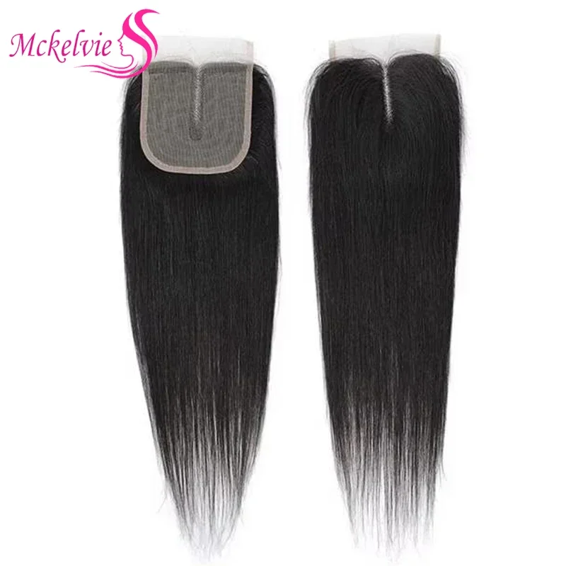 4x1 Lace Closure Brazilian Straight Hair 100% Remy Human Hair Closure For Woman Transparent Swiss Lace Soft and Silky