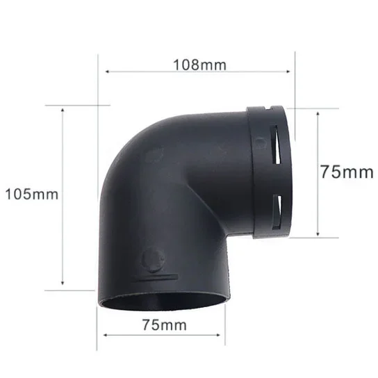 DHliIQQ 75mm Heizungskanal Verbinder - Für Webasto & Eberspacher Standheizungen