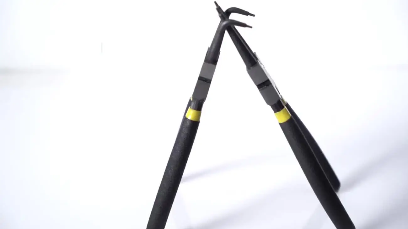 Pinze Ad Anello A Scatto 4x 7 Pollici Con Custodia Di - Foto 3