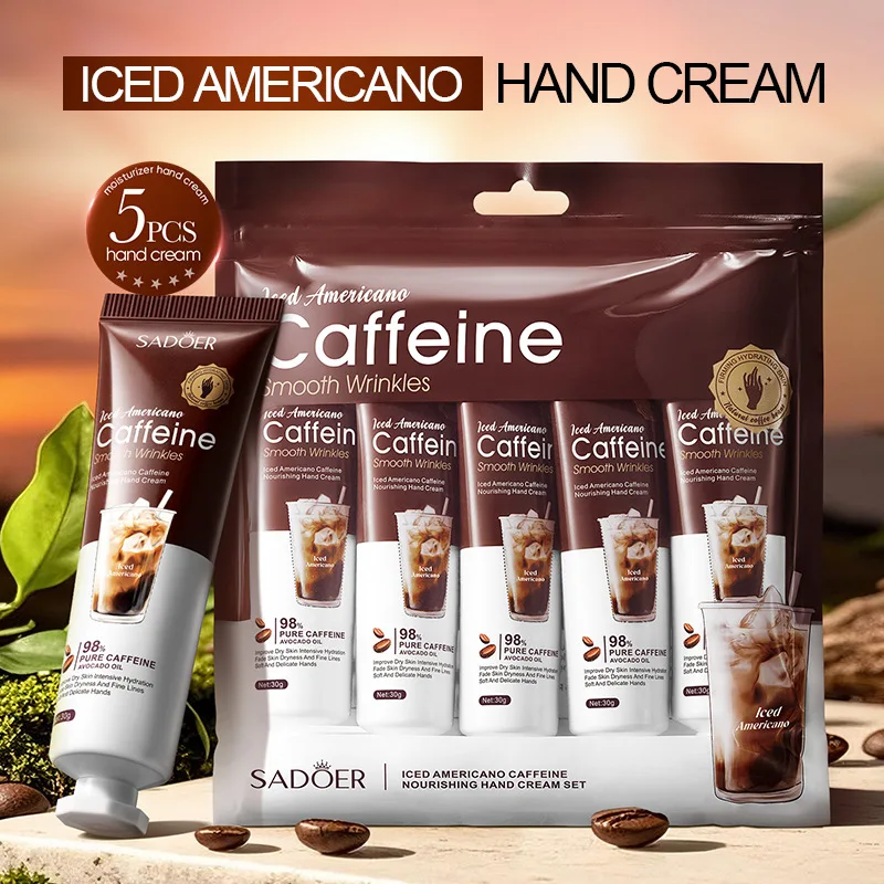 Ice American Coffee Hand Cream Set Deeply moisturizes protects hands autumn winter seasons