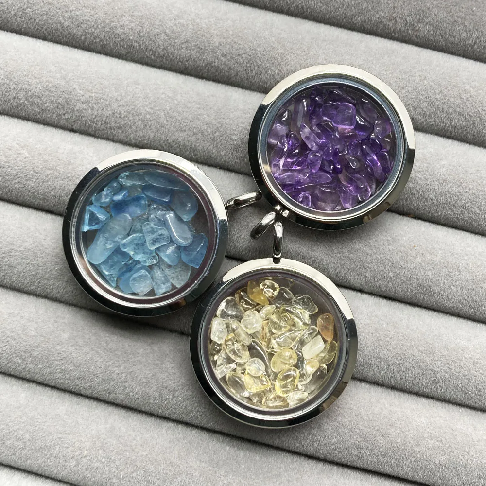 1 Stück 3 cm seltener natürlicher Kristall Rohstein Energie echter Edelstein Amethyst Mondstein für DIY Geschenk Heilung – Detail 3