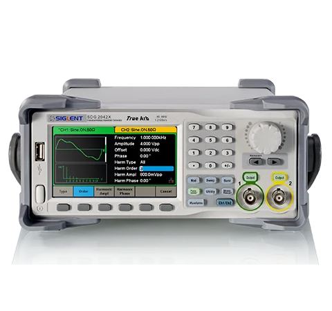 SDG2042X 40MHZ Function/Arbitrary Waveform Generator SDG2082X 80MHZ SDG2122X 12