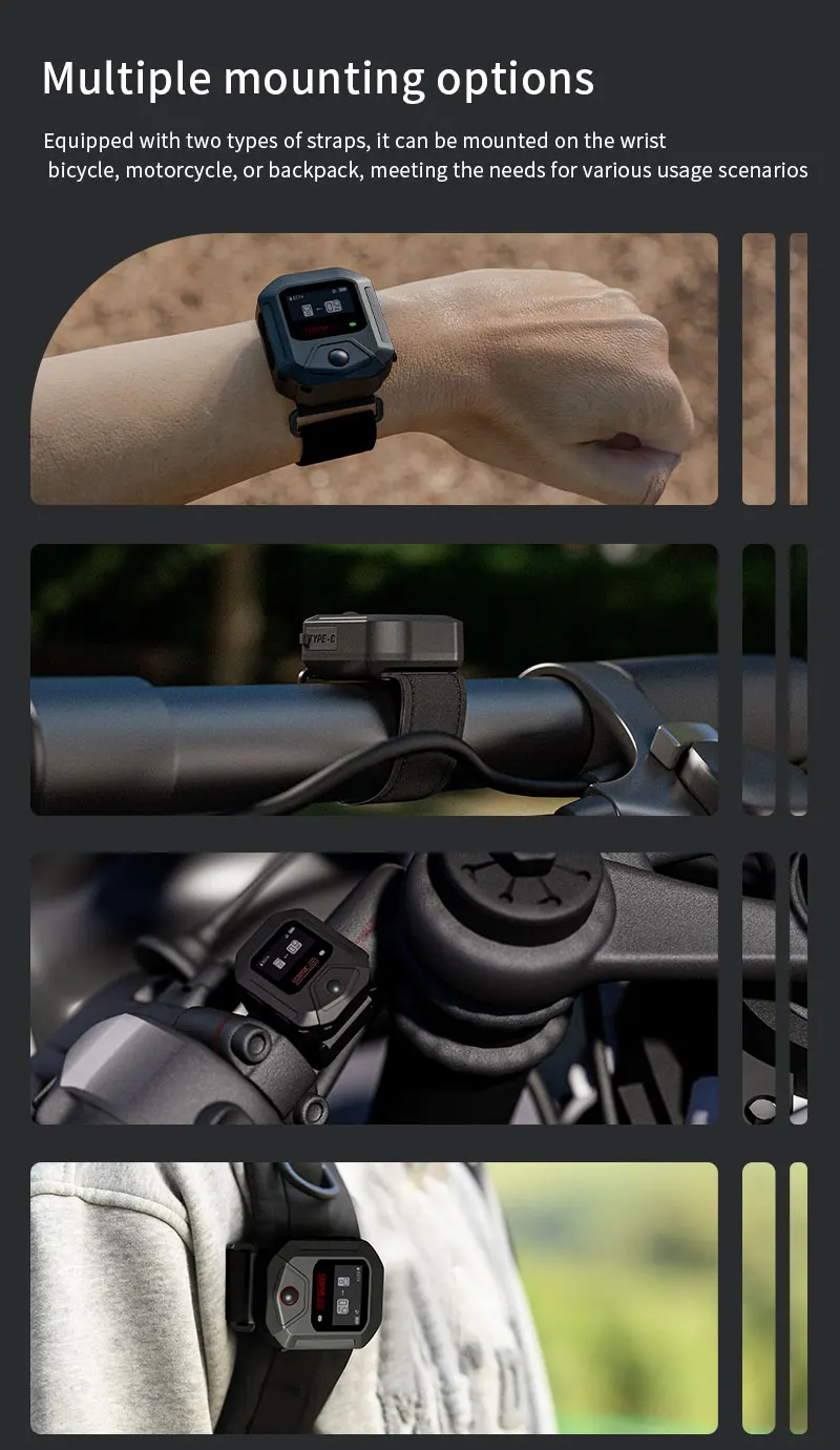 Für DJI Osmo Action 6 5 Pro Action 4 GPS Bluetooth Fernbedienung 25M Reichweite Drahtlose Steuerung Für DJI Action 4 5 Pro Zubehör – Detail 6