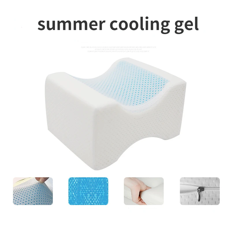 Gel Cooling Orthopedic Leg Pillow Memory Foam Pregnant Women Knee