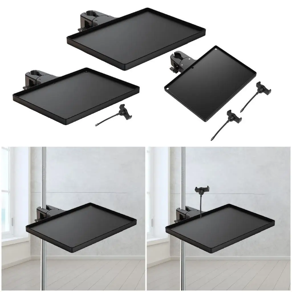 마이크 스탠드 트레이 높이 조절 가능 범용 사운드 카드