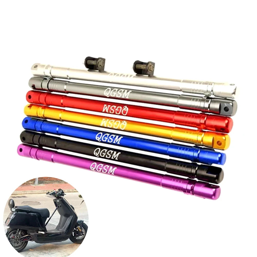 Barre D'Équilibre Pour Scooter/Moto - Alliage Aluminium, Réglable, Noir