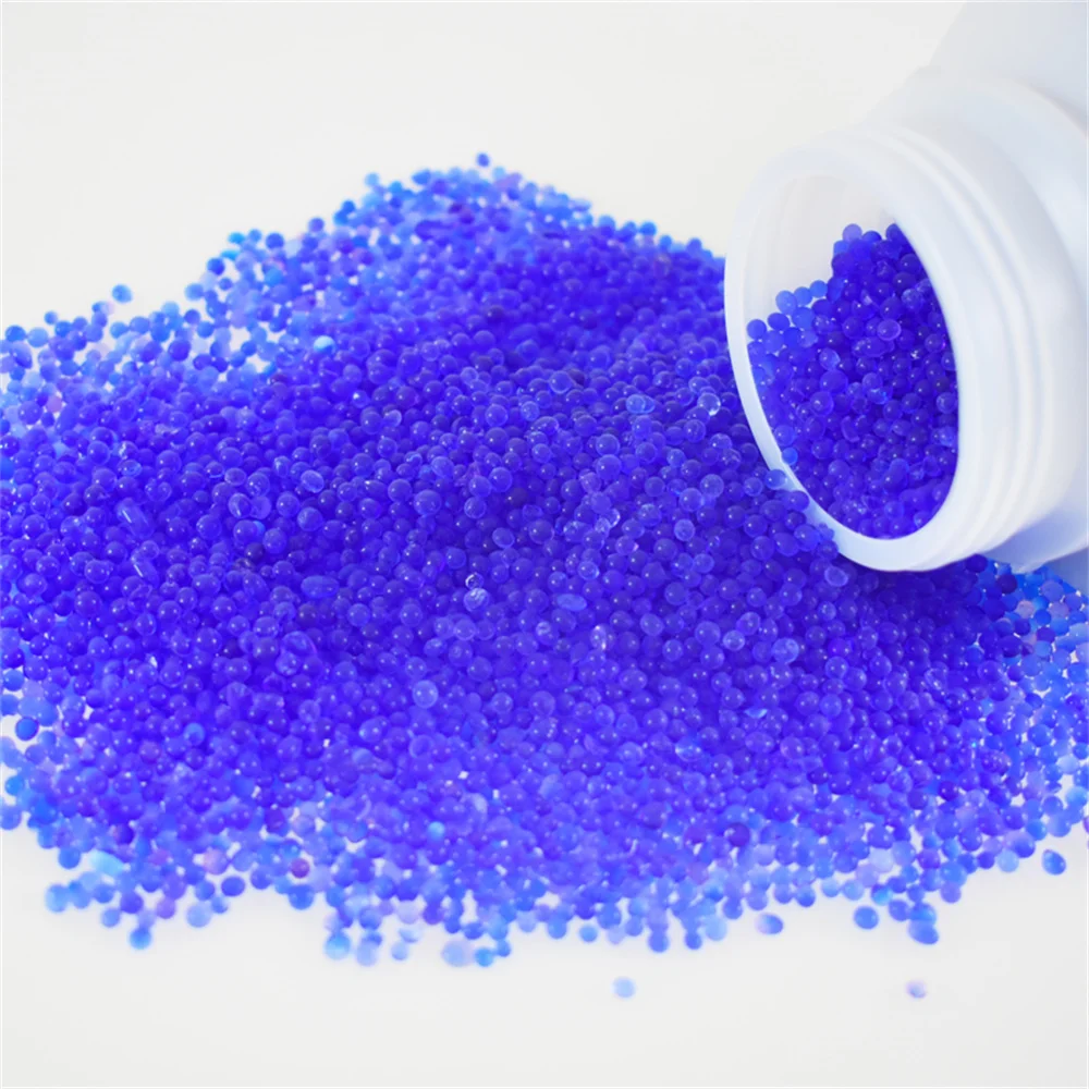 Reusable Silica Gel Beads Moisture Absorber Beads Color Changing Silica Gel Desiccant Bule