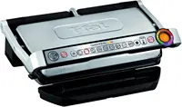 Electric Grill, Stainless Steel XL 6 Servings 9 Intelligent Automatic Cooking Modes 1800 Watts Nonstick 1