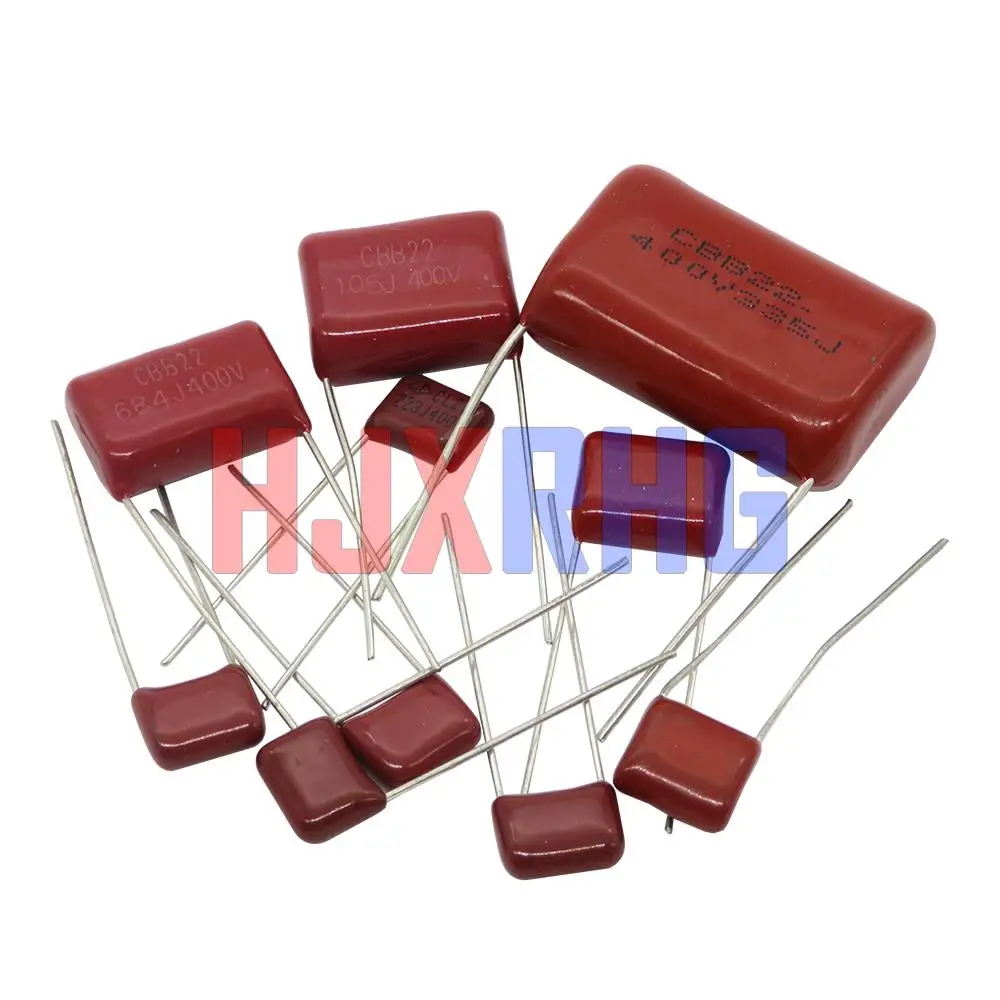 High-Voltage Polypropylene Film Capacitor Set - 10PCS
