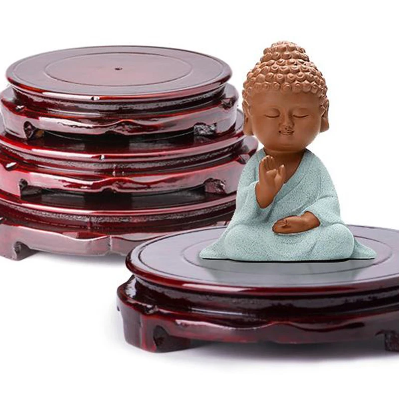 

Ваза из натурального массива дерева, основание для вазы, камень Будда, цветочный горшок, основание для резьбы по дереву