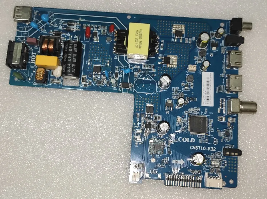 

FREE SHIPPING ! CV6710-K32 Three in one TV motherboard HDMI interface constant current 560ma backlight voltage 42v