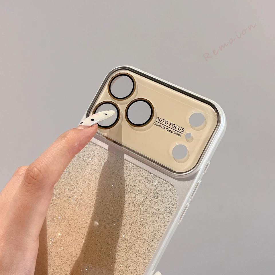 Luxury Glitter Phone Case For Iphone Pro Max Shockproof Cover_voghion.com