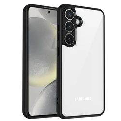 Armor Shockproof Clear Case - Ultimate Protection and Style for Galaxy S23 Ultra (Black)