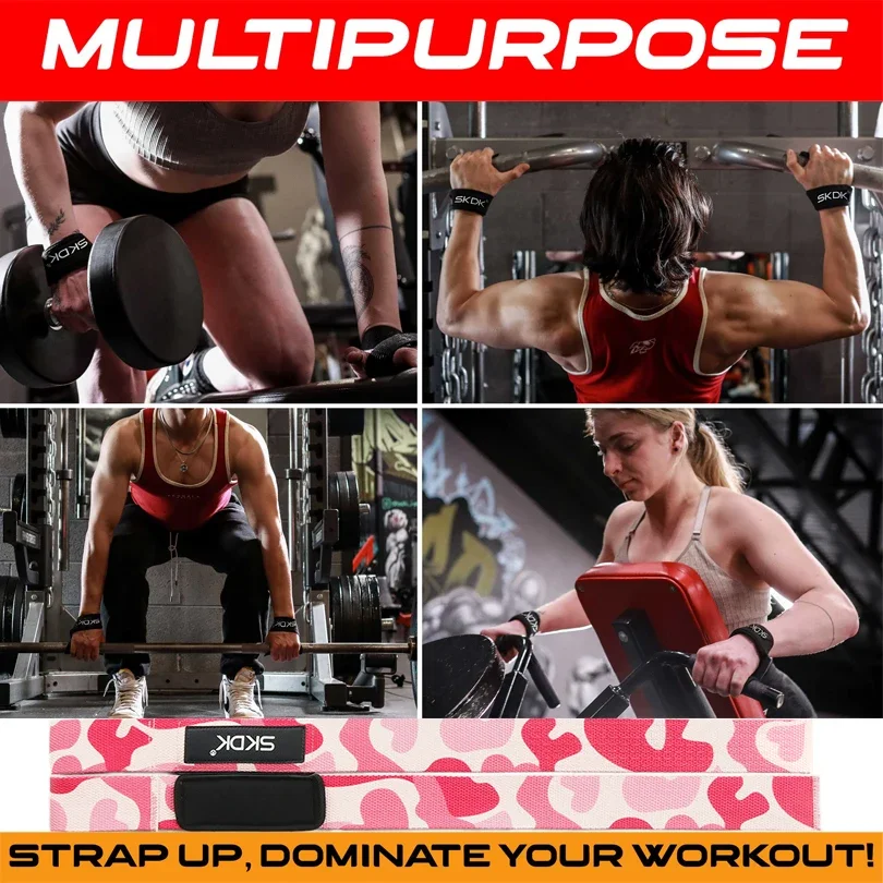 Weightlifting Wrist Support Straps For Gym Strength Training_voghion.com