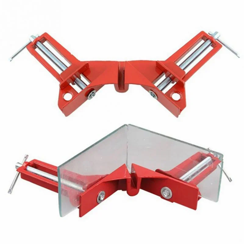 90 Degree Right Angle Clamp 100MM Mitre Clamps Corner Clamp Picture Holder Woodwork Right Angle Clamp Wood Working Tool