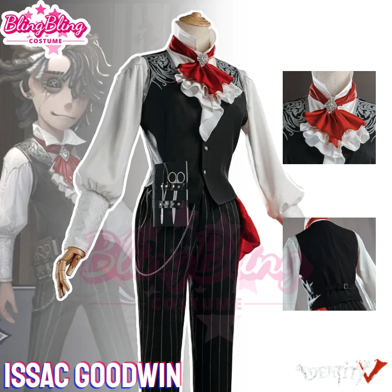 Game Identity V Issac Goodwin Cosplay Costume IDV Patient ...