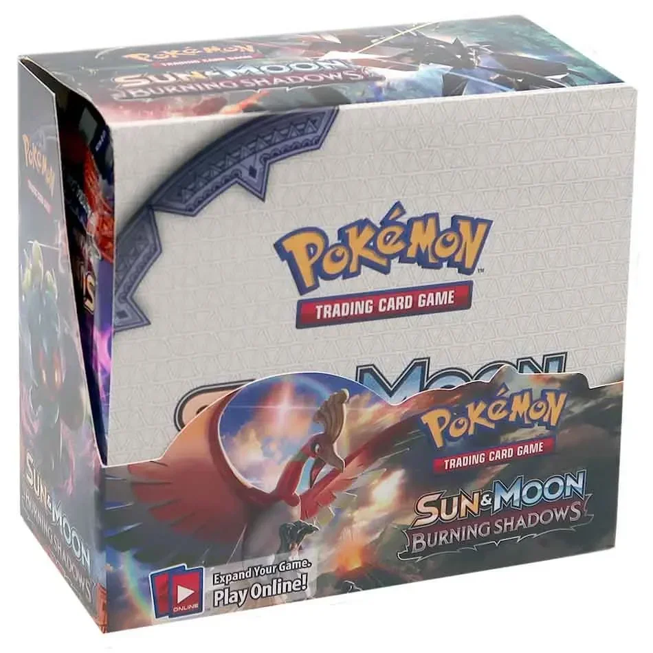 Trading card game 324pcs Pokemon cards Sun & Moon XY Evolutions booster box collectible