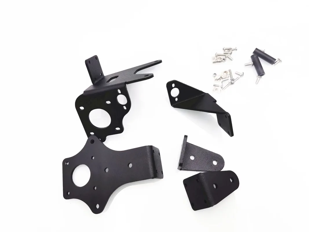 1set Creality Ender 3 Pro BLV aluminum Z axis MGN12H linear rail mod kit Dual motor mod