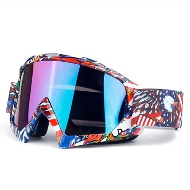 Masque de cross pour moto lunettes soleil