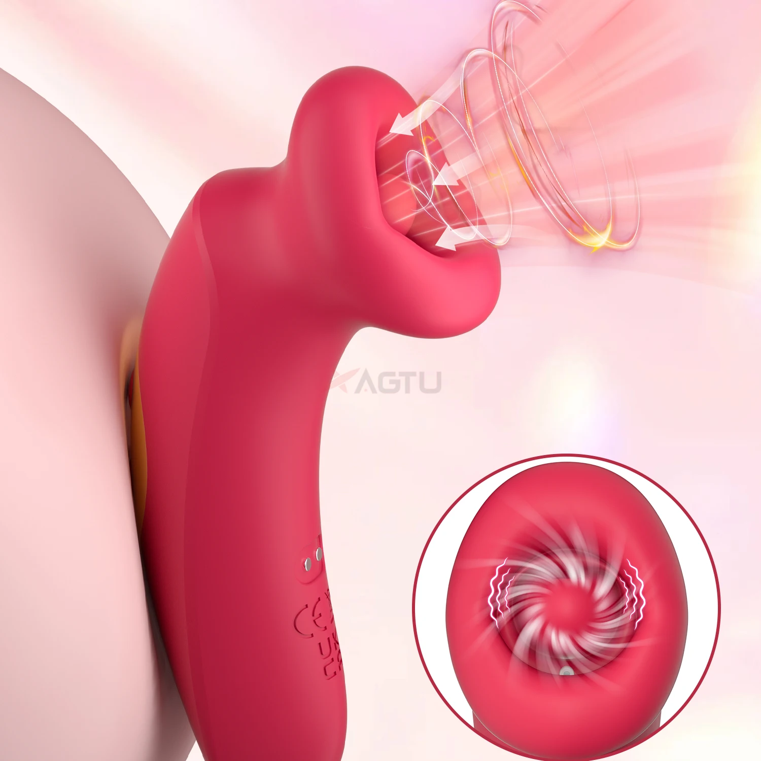 Klitoris Saugen Vibrator für Frauen Zunge Lecken Sucker Klitoris Stimulator Weibliche Oral Nippel Vakuum Vibrierende Erwachsene Sex Spielzeug