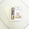 Easter Gifts Personalizeds Money Holder for Kids Gift Multifunctional Wooden Money Box Small and light Bunny Wallet supplies 5