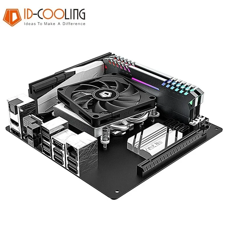 Chassis Fan 80mm Ultra-thin Cooling Fan Small 4pin PWM 800-3000RPM Computer Case CPU Heat Sink PC ID-COOLING NO-8010-PWM