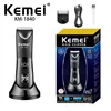 KM-1840 KEMEI's new full body waterproof electric fader barber with charging base multi-function shaving hair clipper 1