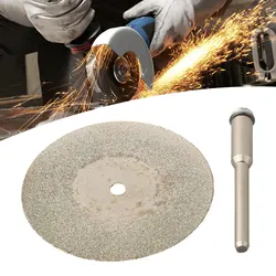 2pcs/set 40/50/60mm Diamond Grinding Wheel Metal Cutting Disc For Rotary Tool Woodworking Power Tools Accessories