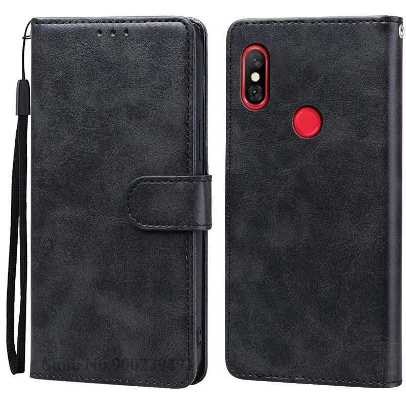 Leather Wallet Flip Case - Elegant Protective Cover
