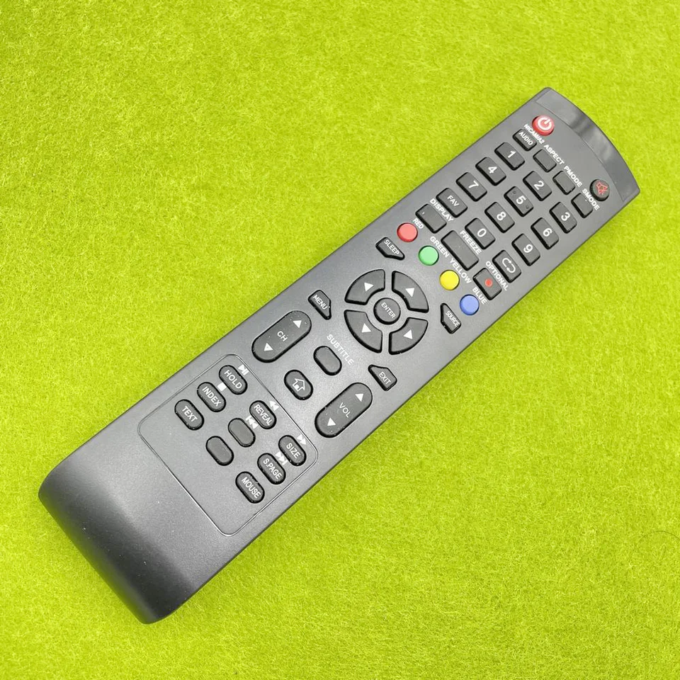 AULCMEET Telecomando di ricambio compatibile con Akai LED Smart TV AKTV3222T AKT3222T AKTV4023T ARGENTO IP-LE410983 IP-LE32/410004