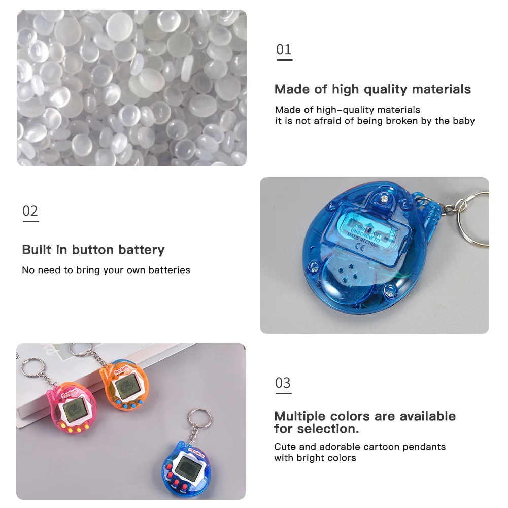 인터랙티브 3D 가상 애완동물 장난감, 레트로 휴대용 가상 애완동물 게임, 올인..