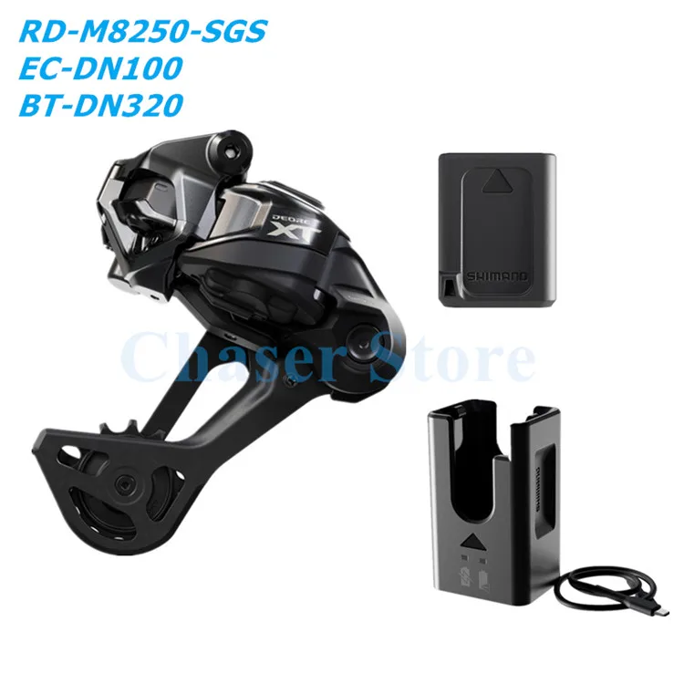 【新品】SHIMANO DEORE XT RD-M8050-GS Di2 Shimano RD-M8050-GS Deore XT Di2 Rear Derailleur Shadow Plus w