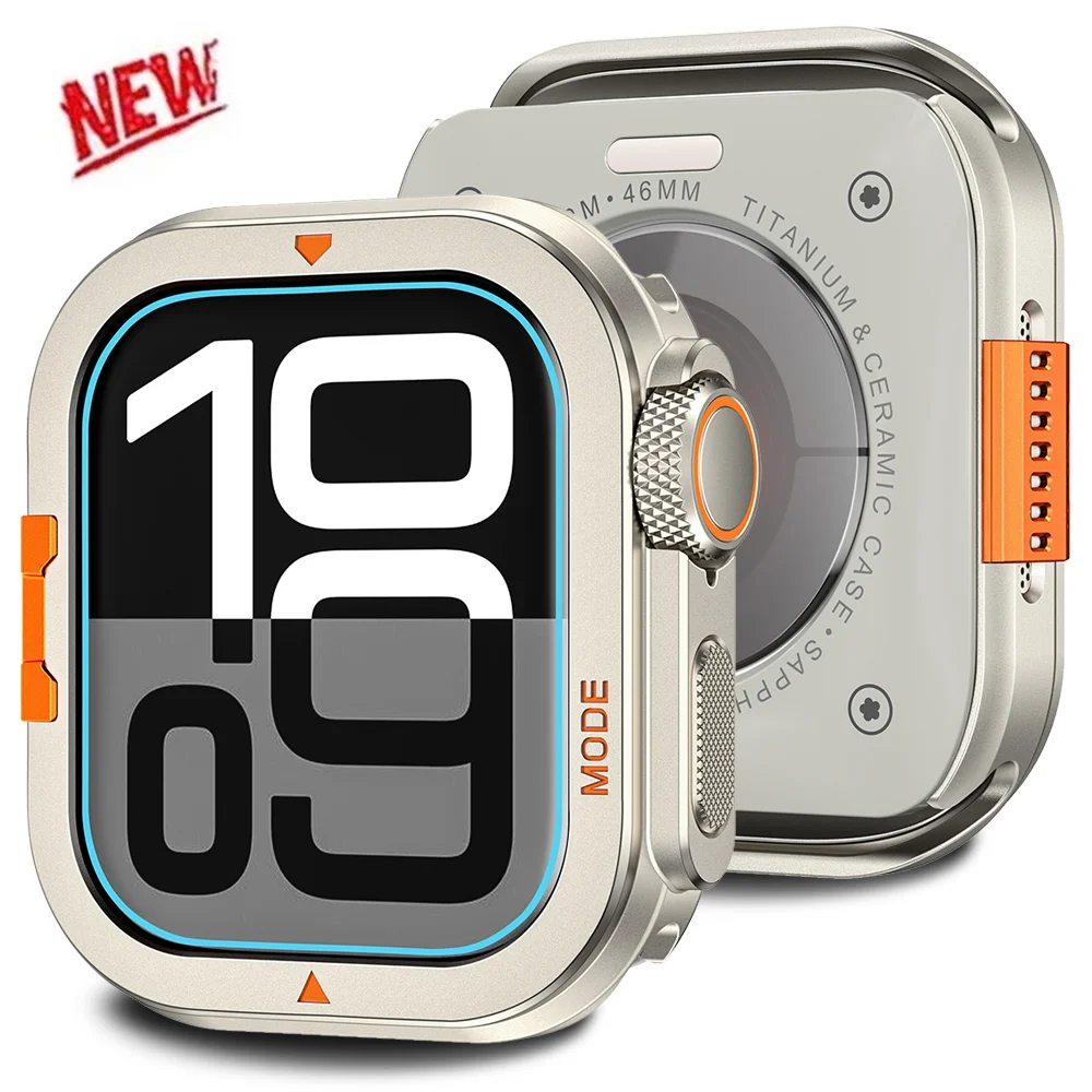 Aluminum Alloy Rugged Case for Apple Watch Ultra 49mm Series