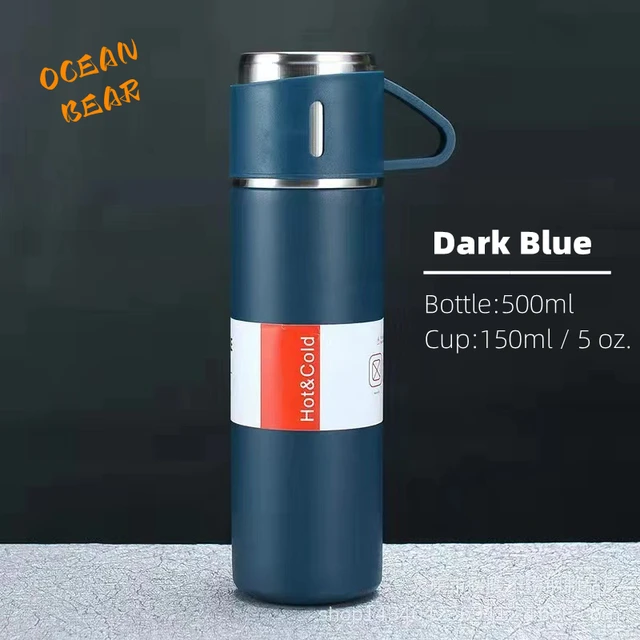 500ml Travel Drink Bottle Bullet Thermoses Stainless Steel thermos Flasks  water bottle Insulation Cup Vacuum Mug thermo cup - AliExpress