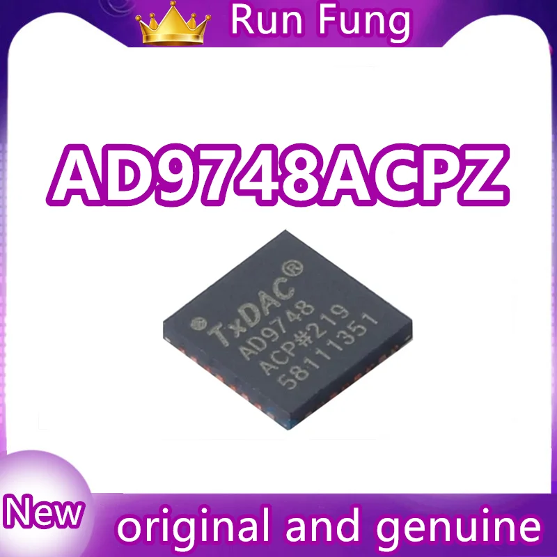 

AD9748ACPZ AD9748A 8 Bit Digital to Analog Converter 1 32-LFCSP-WQ (5x5) 5Pcs/Lot New Original