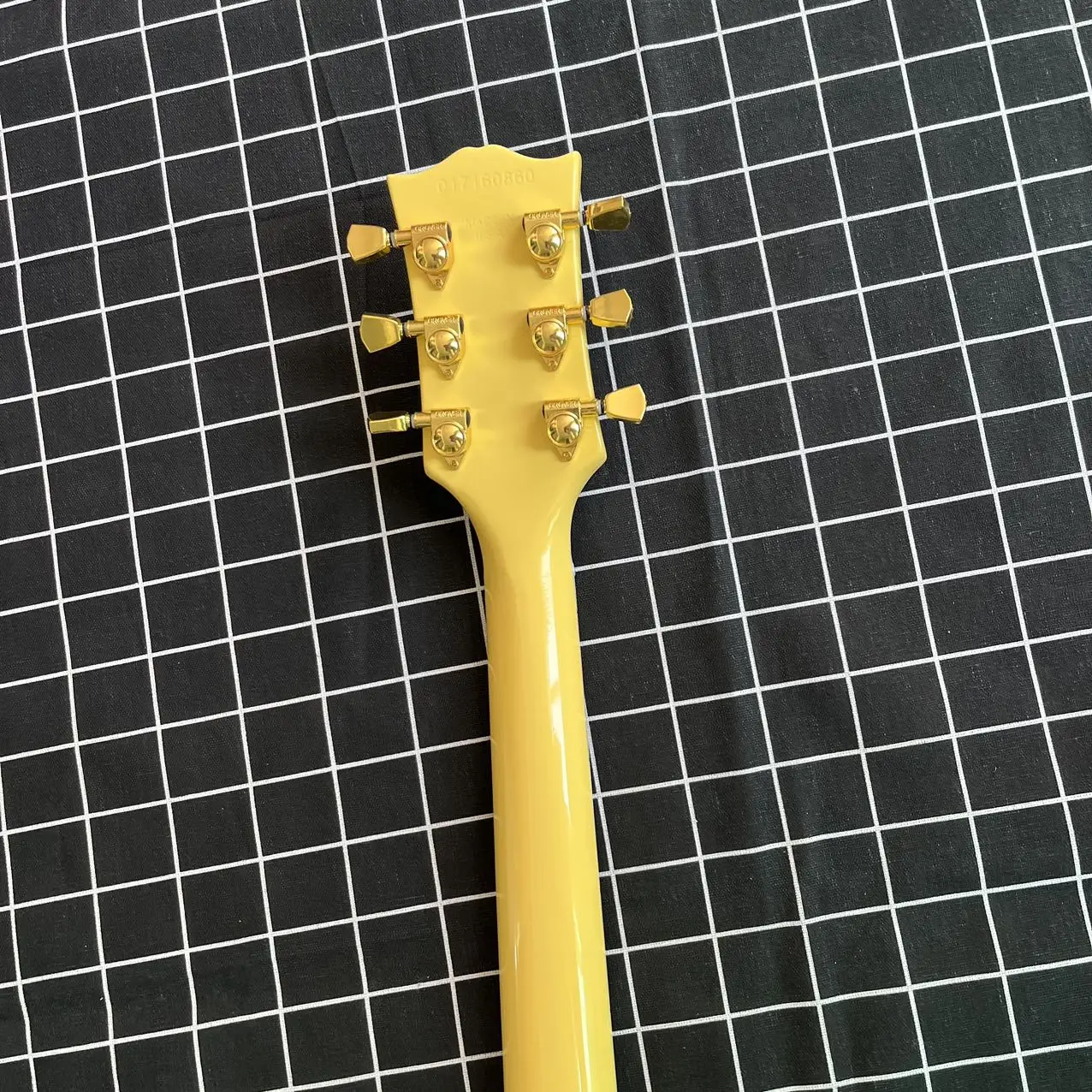 Factory outlet the top quality Cream SG Electric Guitar Gold Hardware White Pick Guard Glossy Finish Good audio quality