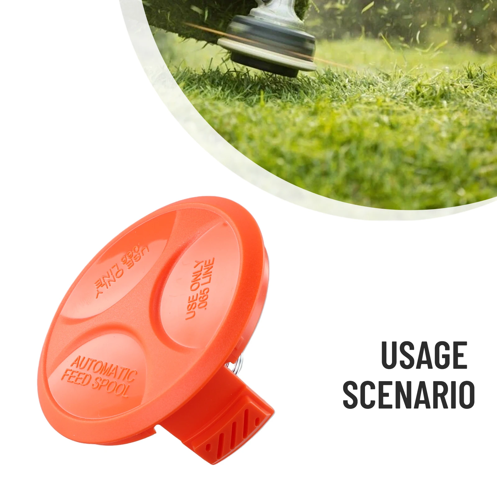 Trimmer Spool Cap Replacement For STC1820PC STC1840 ST5530 STC1815 Designed For Secure Line Coverage On String Trimmers