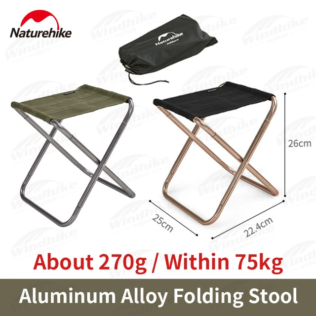 Tabouret De Camping, Tabouret Pliant Portable En Alliage D