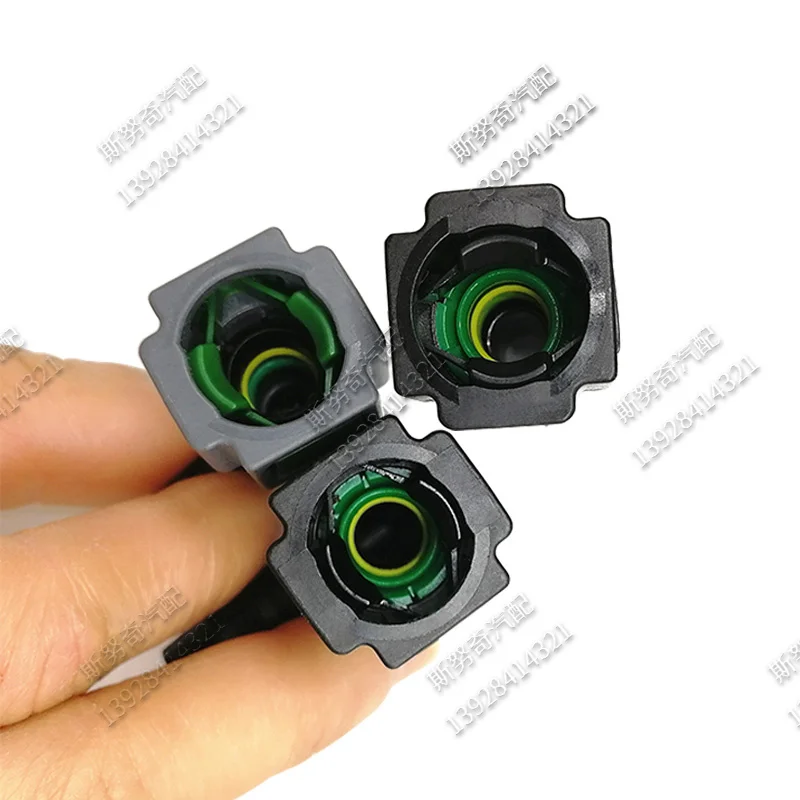 D8 8mm ID8 universal Fuel pipe fittings Auto Fuel line quick connector female plastic connector 90 degree 10pcs a lot