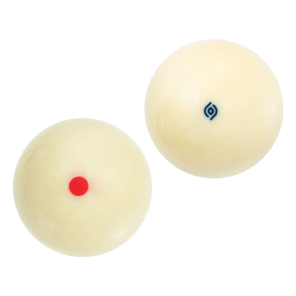 

2 Pcs Billiard Cue Ball Professional White Balls Supply Pool Table Equipment Replaceable